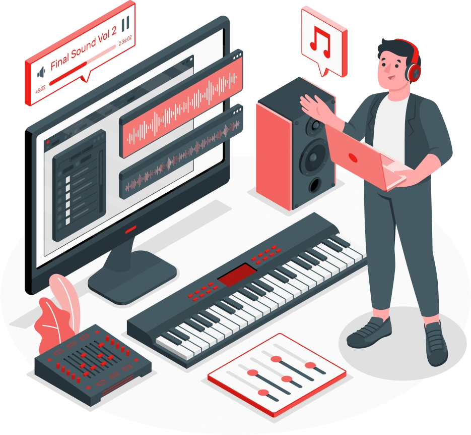 What is online music arrangement, and how does it work?